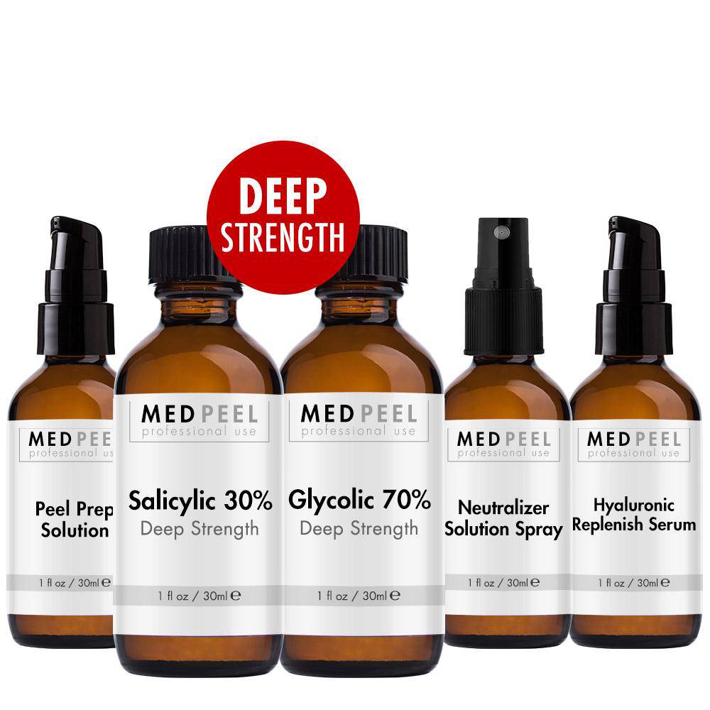 Alpha Beta Deep Peel DuAlpha Beta Deep Peel Duo - Salicylic 30% & Glycolic 70%-  Salicylic 30% & Glycolic 70% - Medpeel