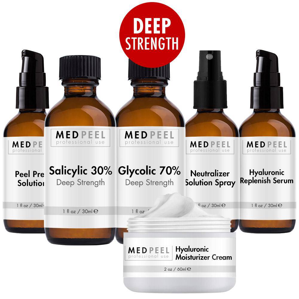 Alpha Beta Deep PeAlpha Beta Deep Peel Duo - Salicylic 30% & Glycolic 70%el Duo-  Salicylic 30% & Glycolic 70% - Medpeel