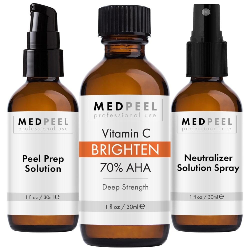 AHA 70% & Vitamin C Brightening Peel  - Deep Strength - Medpeel